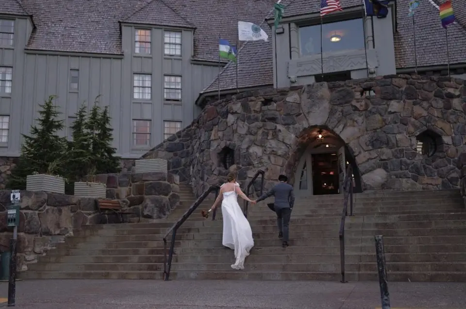 Timberline Lodge wedding photography & videography