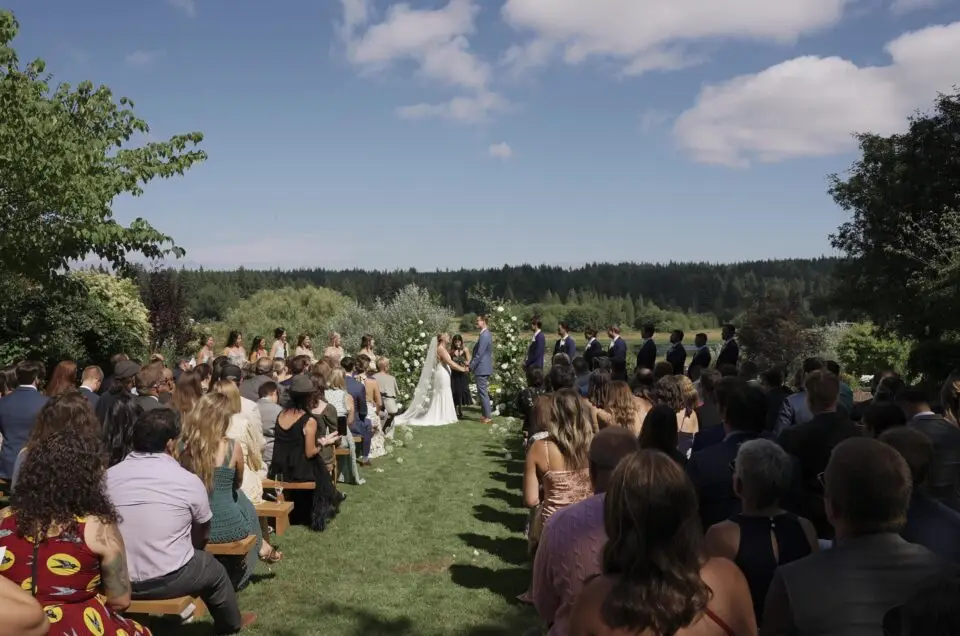 Whidbey Island wedding photography and videography